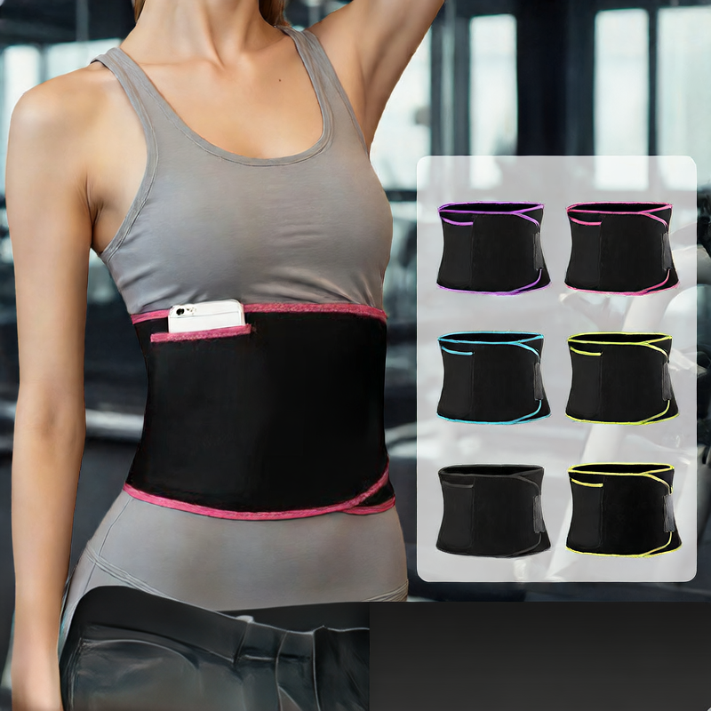 Neoprene Sweat Waist Belt for Fitness